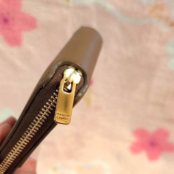 Mansur Gavriel Brown Leather Wallet - Picture 6 of 6